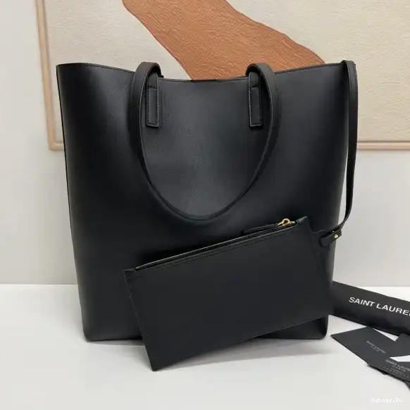 SHOPPING SAINT YSL LEATHER LAURENT 0520